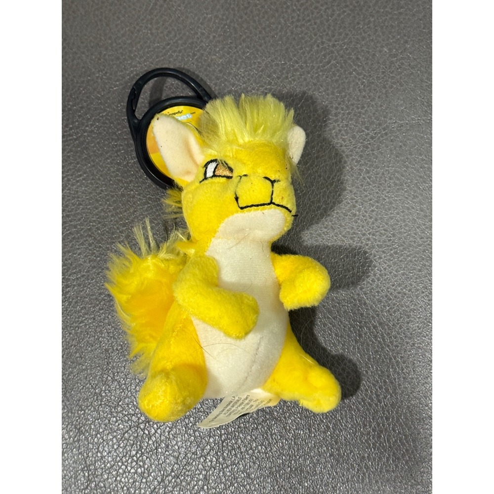 Neopets Petpet Warf Plush Keychain 2005 McDonald's‎ Collectible